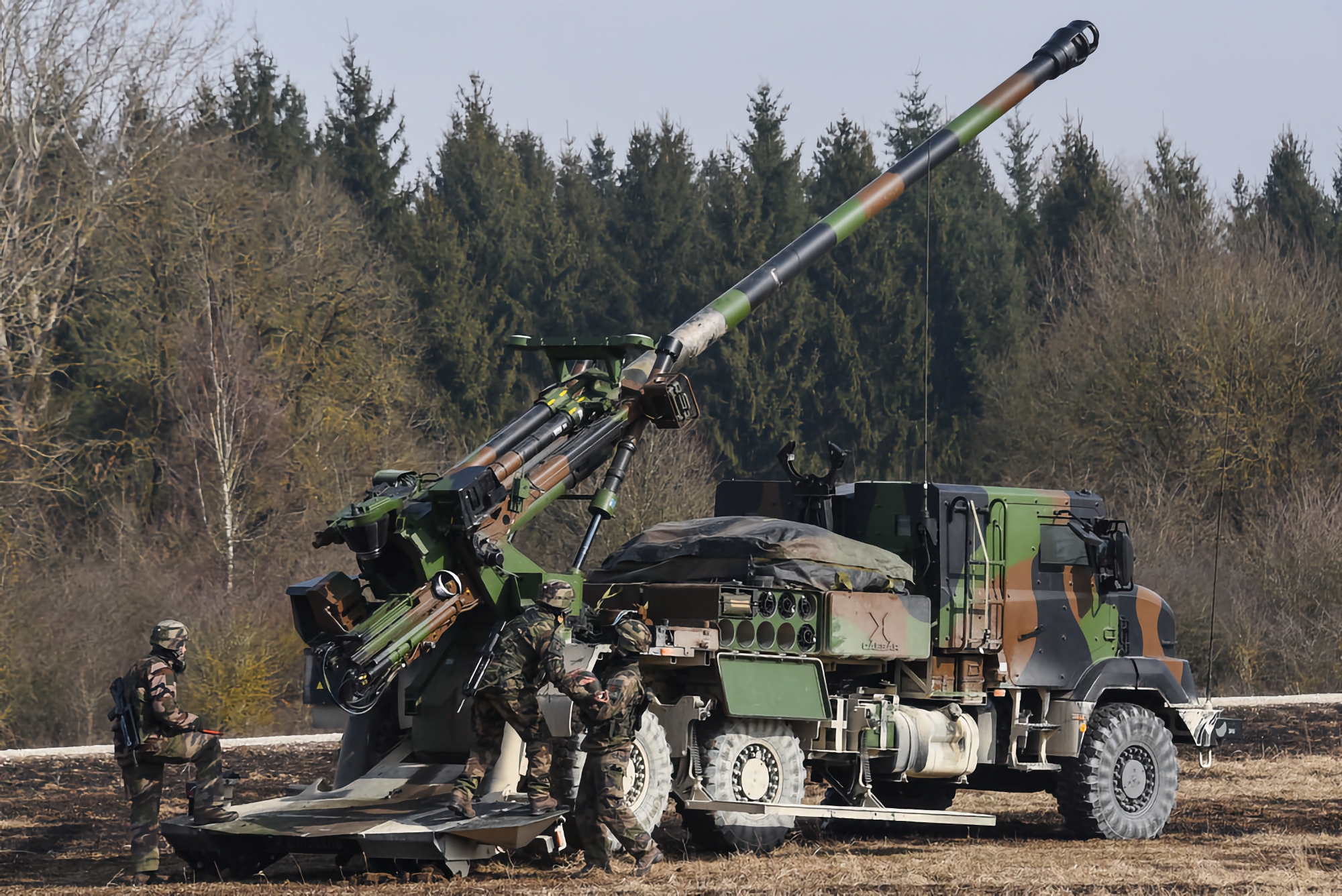 Nexter ska producera 78 Caesar självgående artillerisystem till Ukraina under 2024