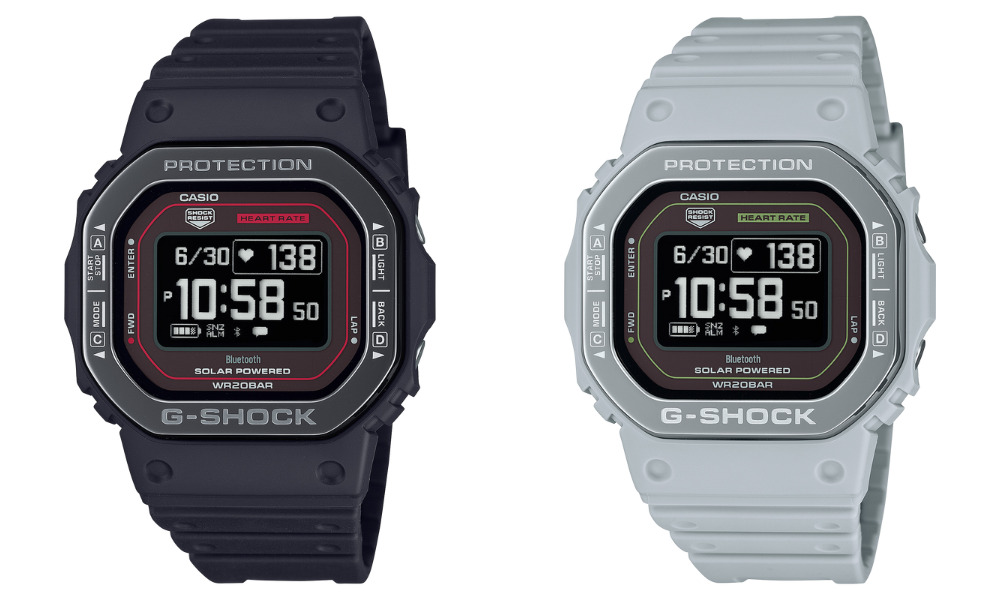 Casio presenterar G-Shock Move-klocka med funktioner för fitnessmätning och hälsoövervakning för 320 dollar