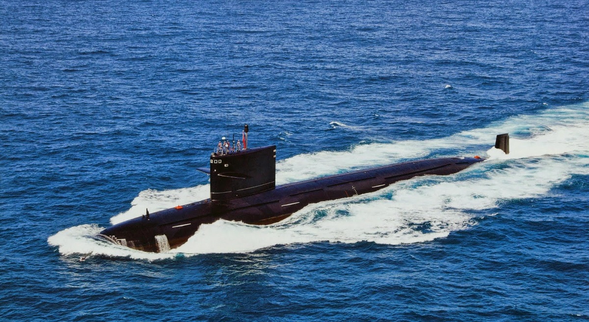 En kinesisk atomdriven ubåt av typ 093-klass påstås ha förlorats på grund av att den fångats av amerikanska och brittiska ubåtar