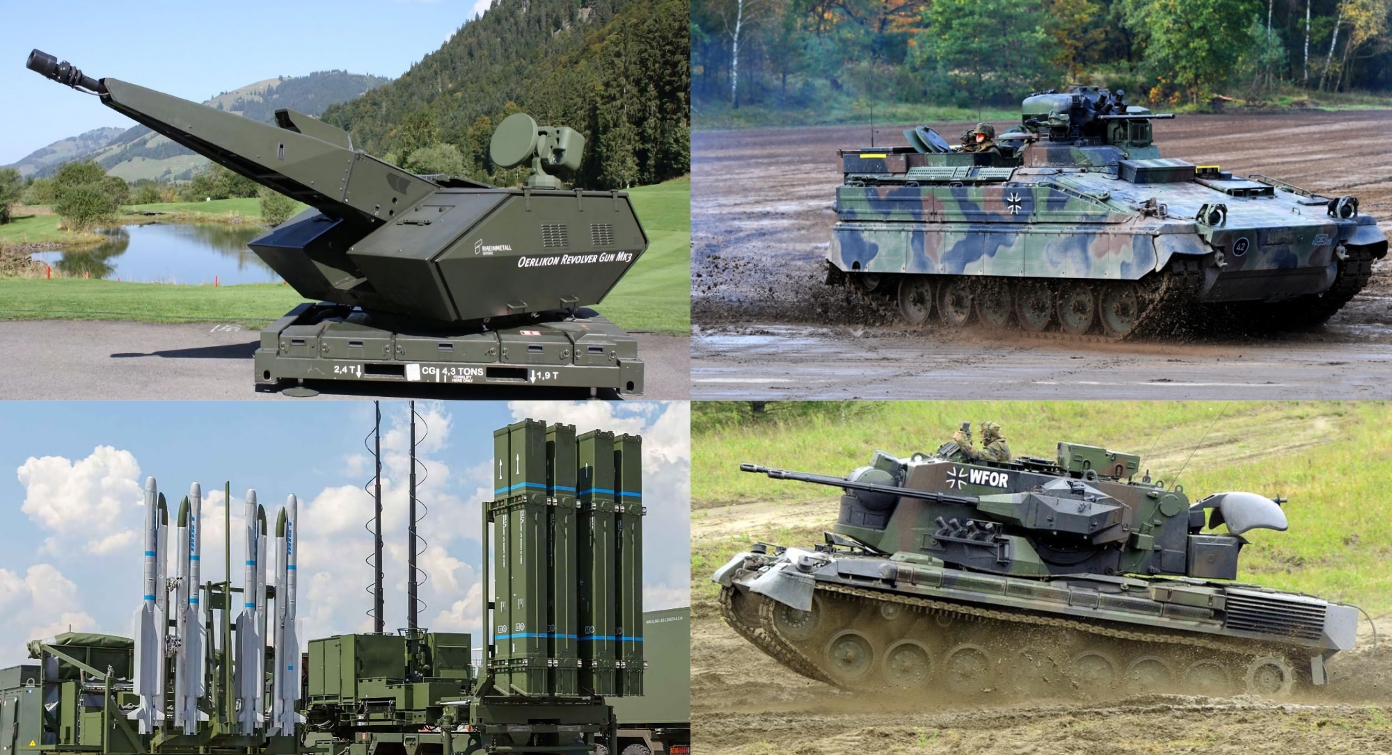 Tyskland överför Skynex SAM, Marder 1A3 BMP, ammunition för Gepard, IRIS-T SL-robotar och andra vapen till Ukraina