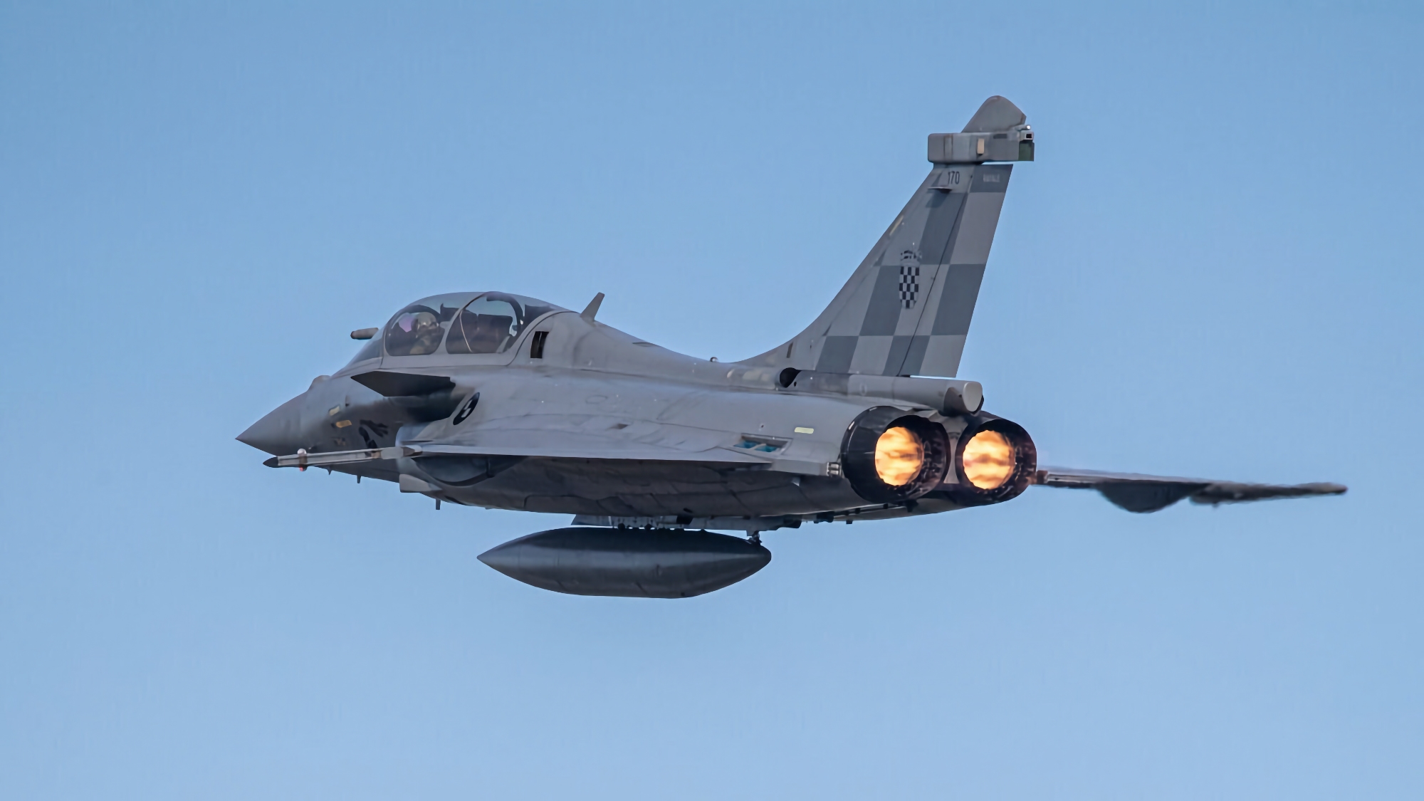 Kroatiens flygvapen har fått en ny omgång franska Dassault Rafale-flygplan