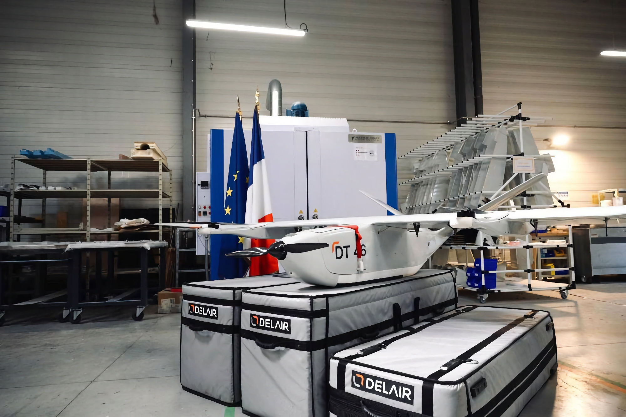 Frankrike beställer 100 nya kamikaze-drönare från Delair till Ukraina