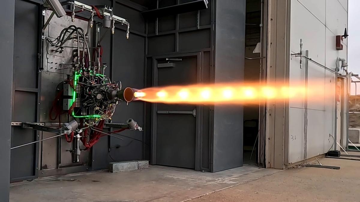 Ursa Major har framgångsrikt testat Drapers hypersoniska raketmotor som drivs med väteperoxid och paraffin