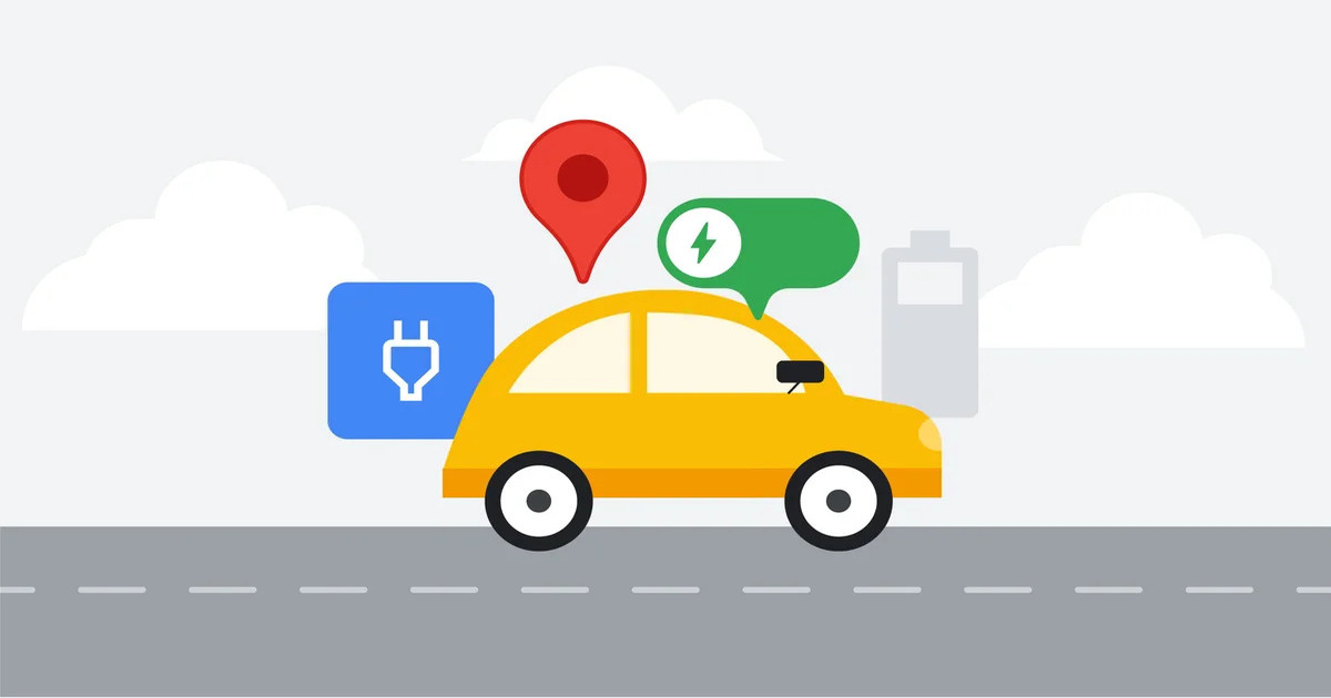 Planera din laddning: Google Maps ger den bästa rutten för elfordon