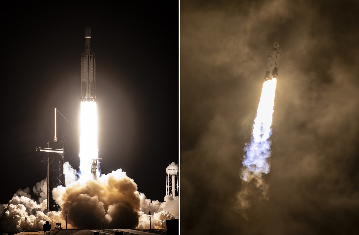Falcon Heavy lyckades skjuta upp världens största kommersiella kommunikationssatellit, Jupiter 3, som väger mer än 9 000 kg och är lika stor som en minibuss, i omloppsbana på det andra försöket