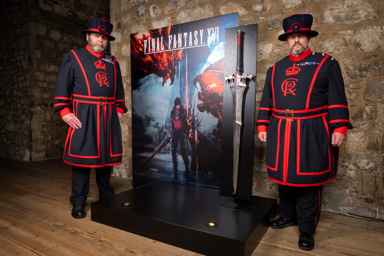 Tower of London visar Final Fantasy 16-svärdet på Royal Armouries