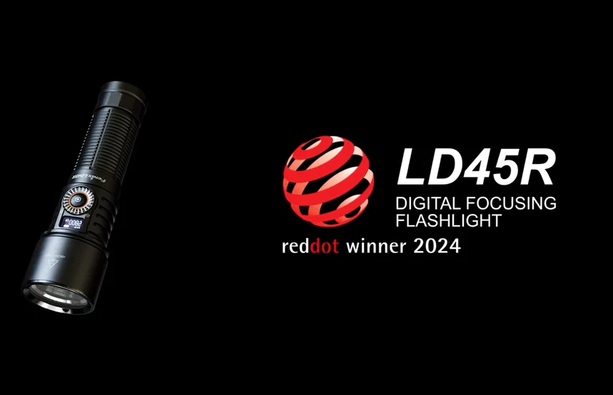 Fenix LD45R: Ficklampa med OLED-display och digital zoom