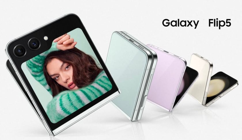 Samsung Galaxy Flip 5 - Snapdragon 8 Gen 2, förbättrade skärmar och ett omdesignat gångjärn från $1000