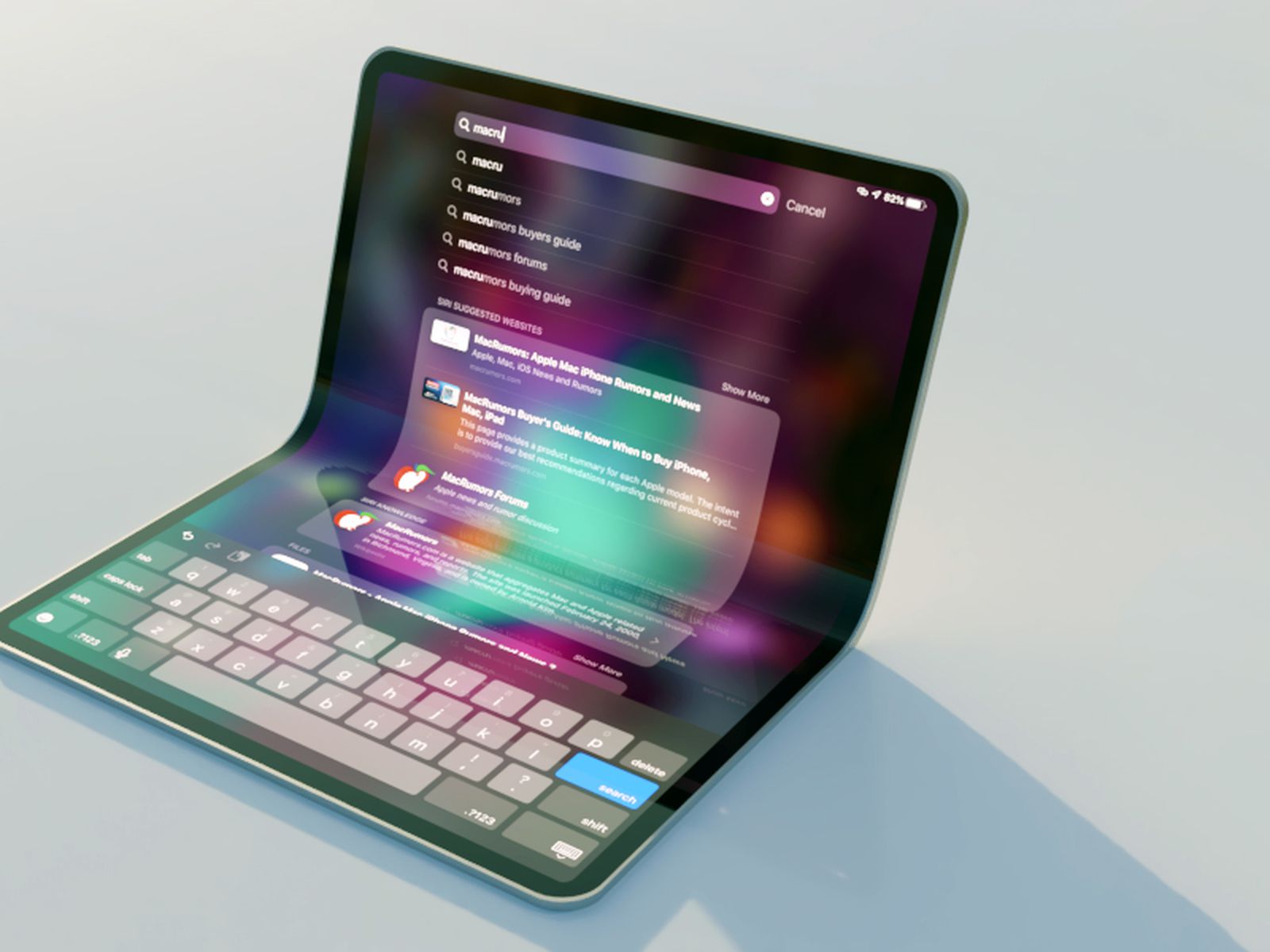 Apple överväger att släppa en vikbar iPad