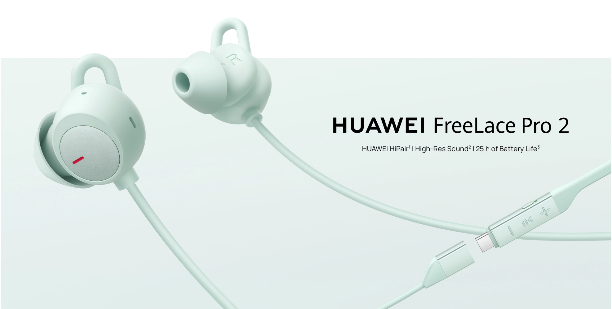 Huawei har lanserat FreeLace Pro 2 med ANC och upp till 25 timmars batteritid på den globala marknaden