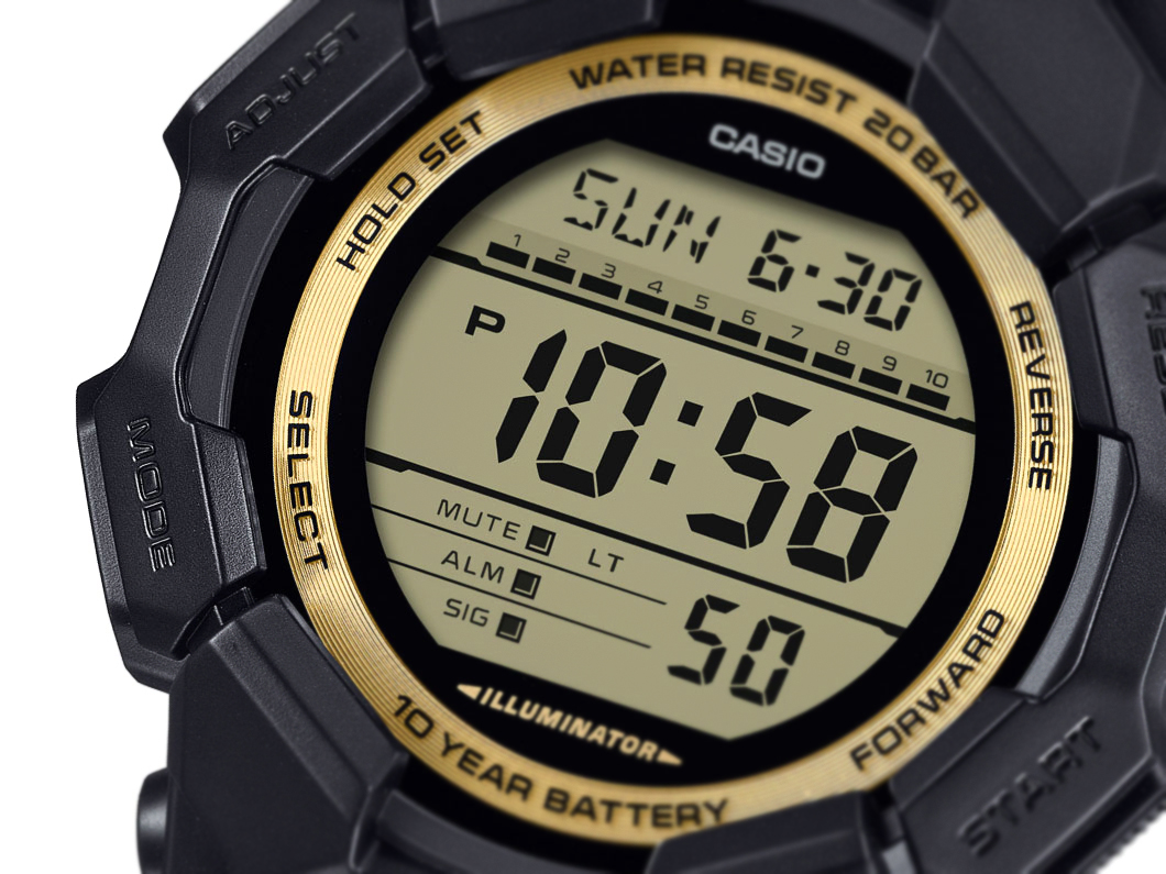 Den ikoniska G-Shock i en lyxig svart och gulduttryck: möt GD-010GB-1A9