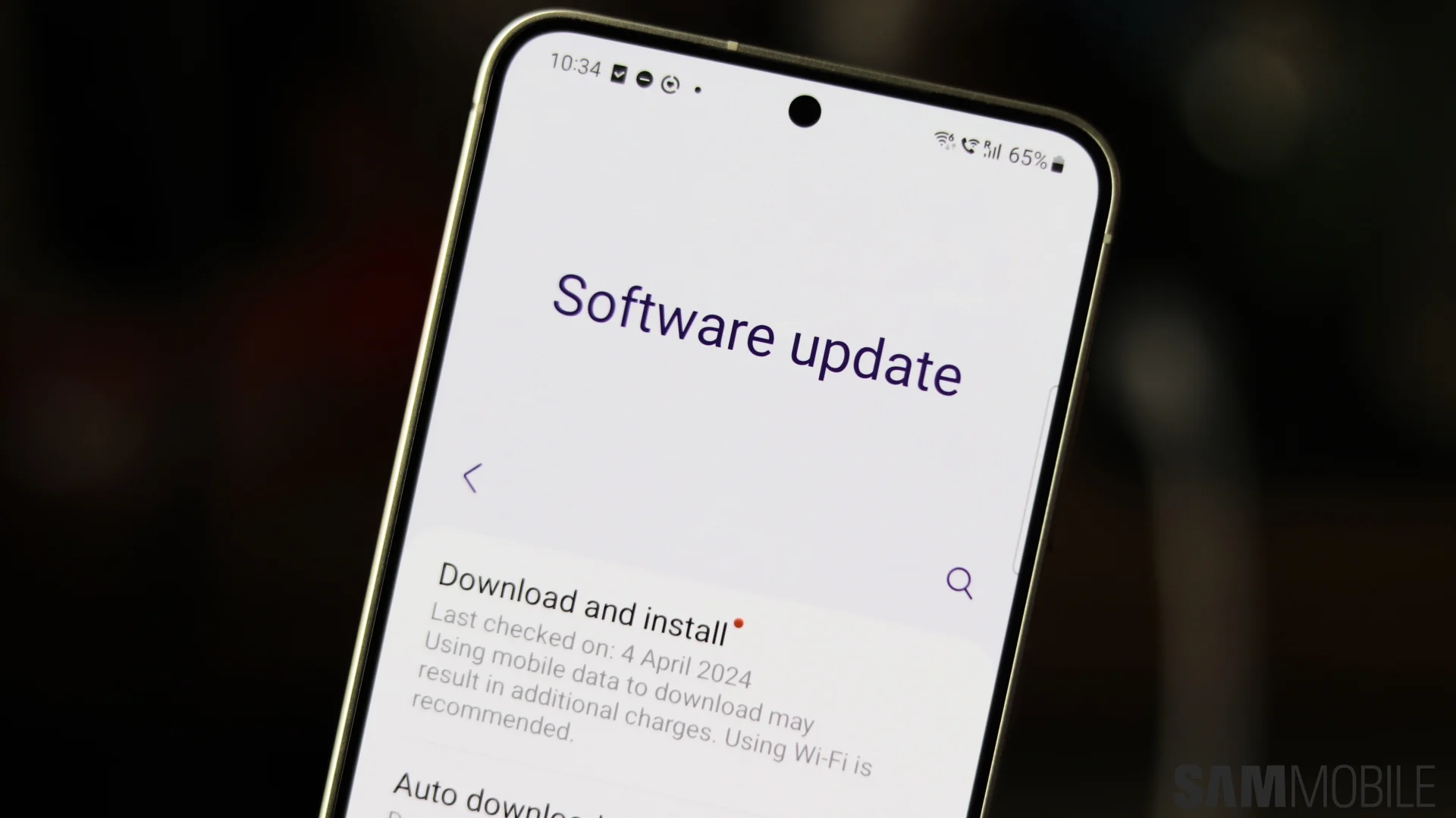 Säkerhet är en prioritet: Samsung Galaxy A24 har fått en ny uppdatering