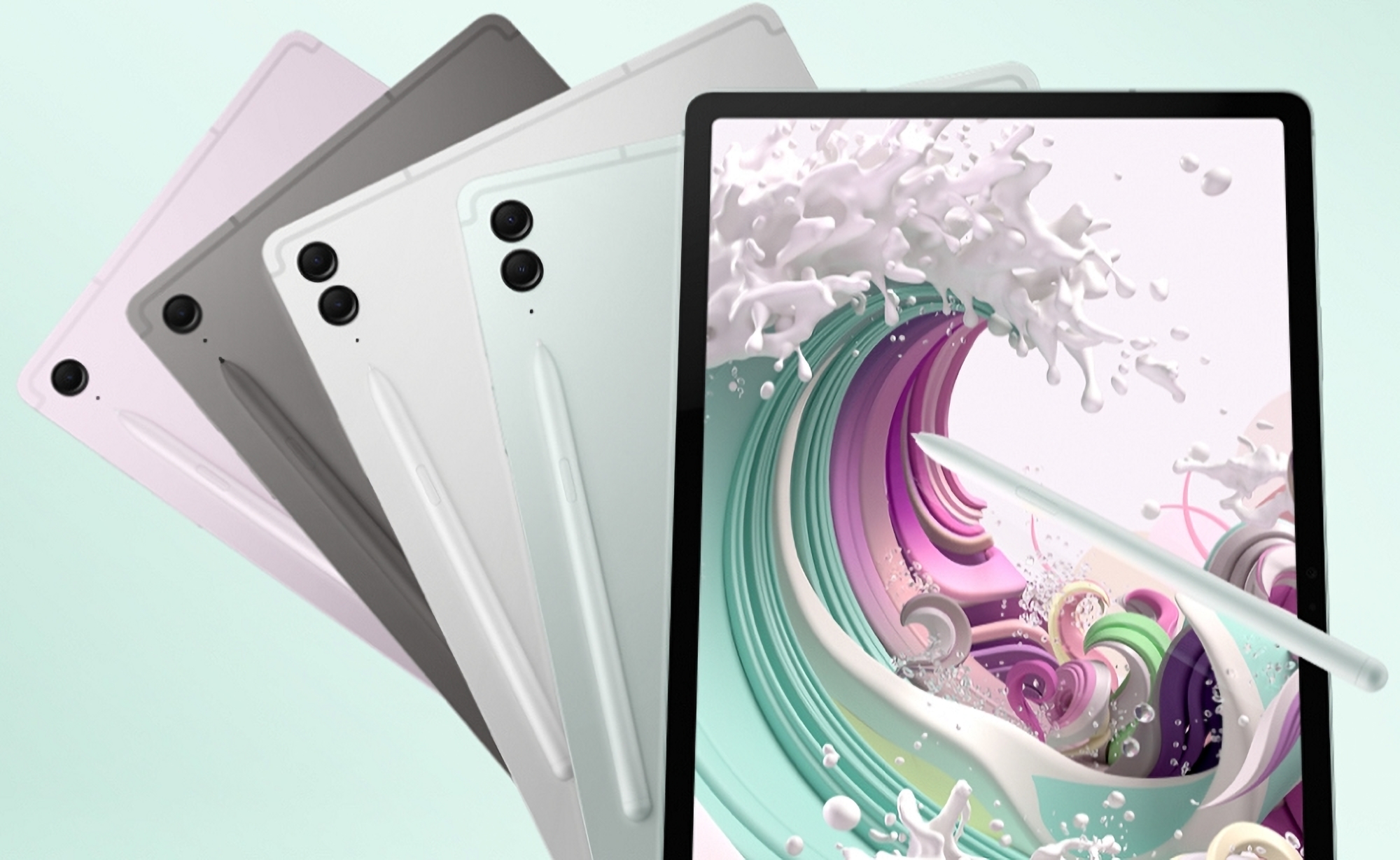 Samsung Galaxy Tab S9 FE och Galaxy Tab S9 FE+: en serie surfplattor med skärmar på upp till 12,4″, 90 Hz, IP68-skydd och stöd för S Pen