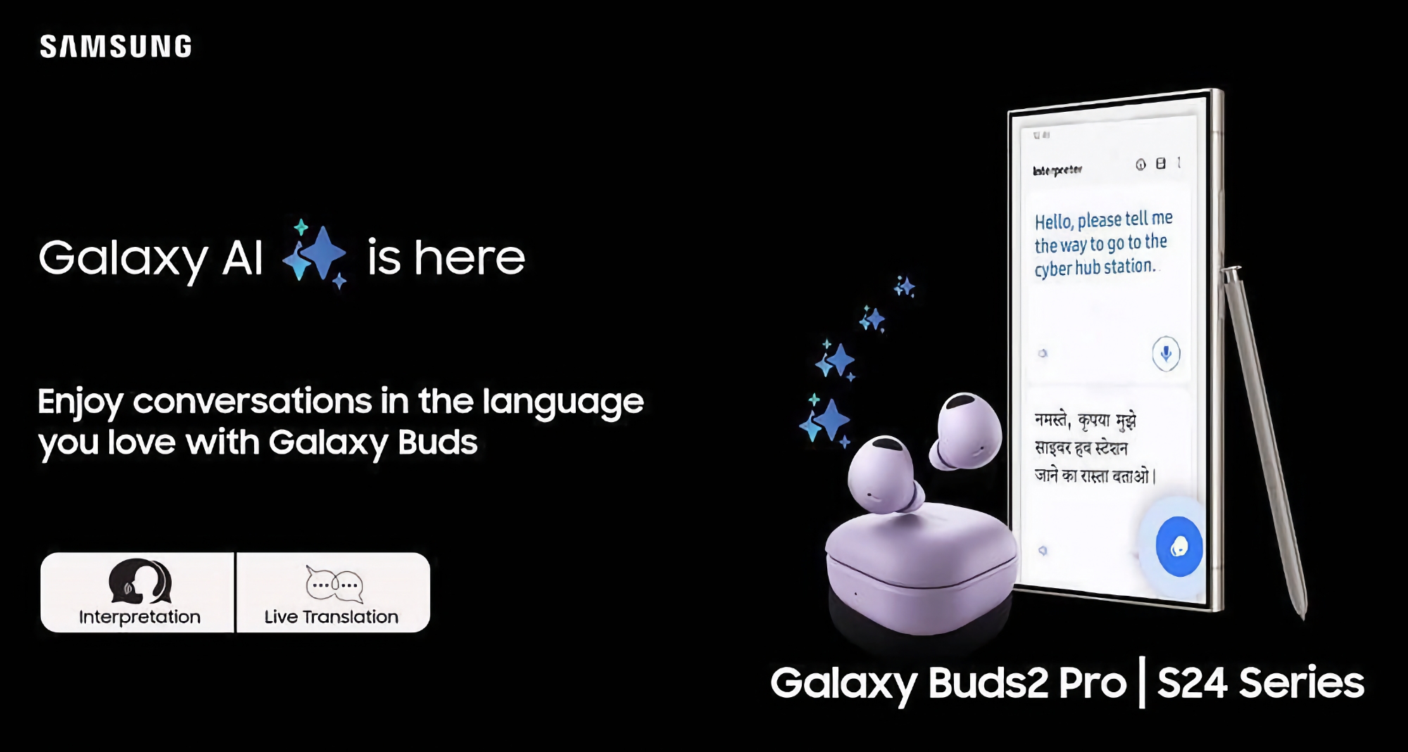 Samsung Galaxy Buds 2, Galaxy Buds 2 Pro och Galaxy Buds FE c uppdatering får stöd för Galaxy AI