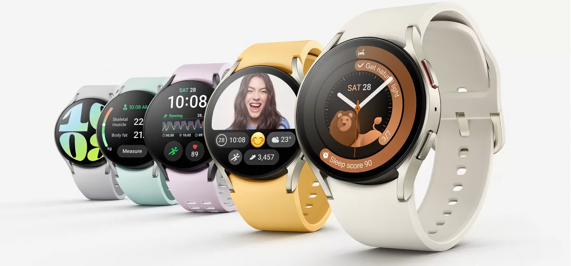 Galaxy Watch 6 med en mjukvaruuppdatering har nu möjlighet att skicka träningsinformation till Samsung TV