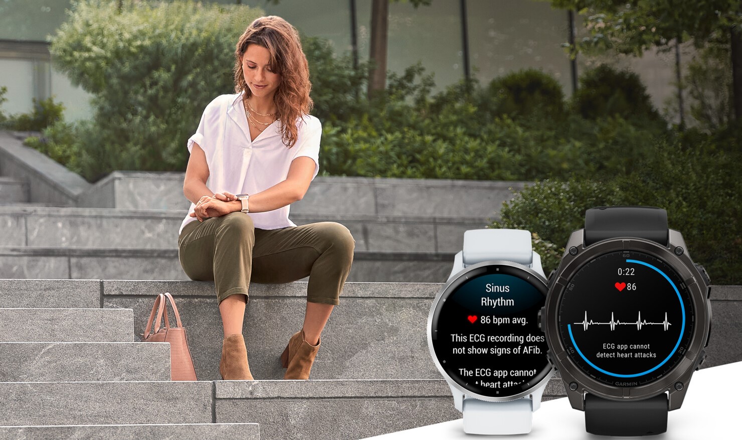 Garmin ECG: nu under kontroll av hjärtat i Storbritannien och Schweiz