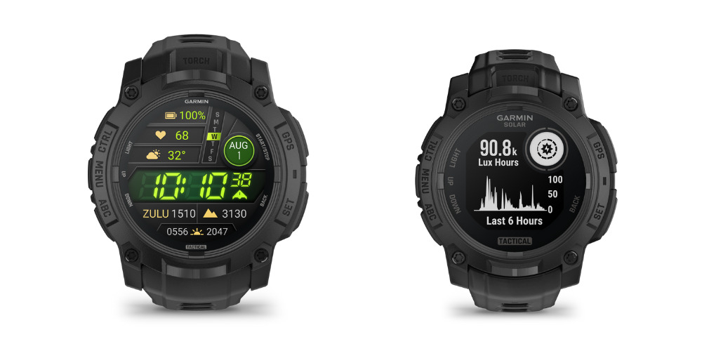 Garmin Instinct 3 Tactical Edition: Ny smartklocka med solcellsuppladdning