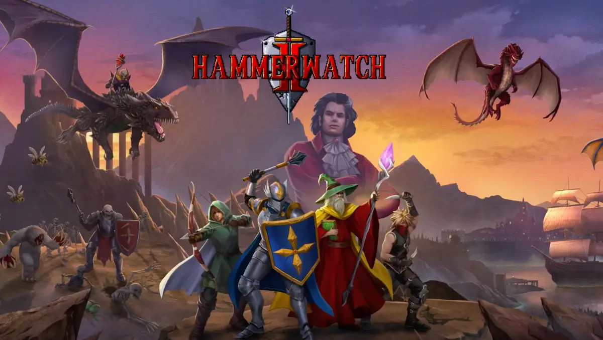 Indierollspelet Hammerwatch 2 släpps på PC den 15 augusti, och konsolägare får vänta till slutet av året
