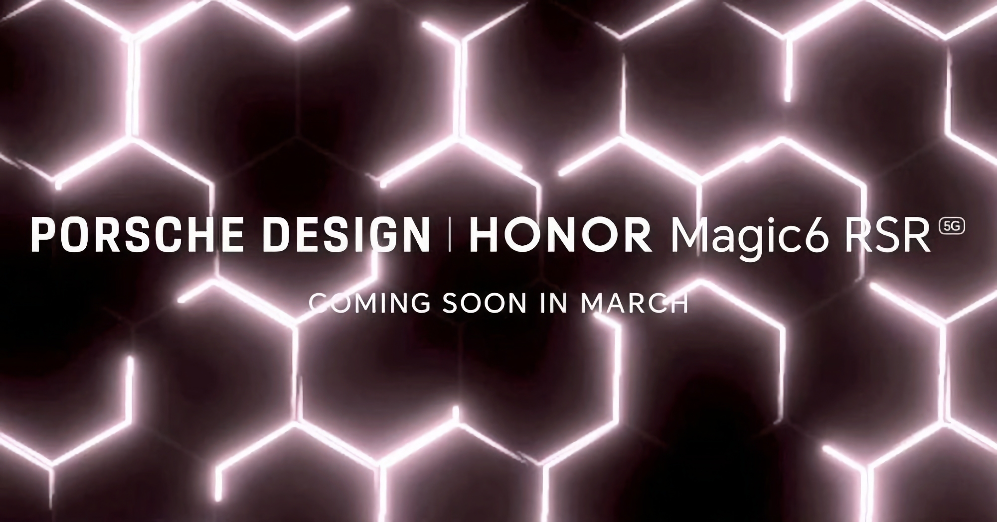 Honor presenterar Magic 6 RSR Porsche Design i mars