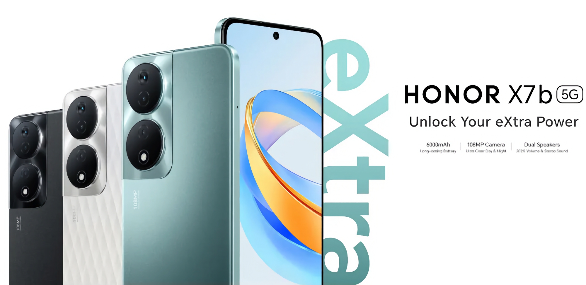 Honor X7b 5G: 90Hz-skärm, MediaTek Dimensity 6020-chip och 6000mAh-batteri