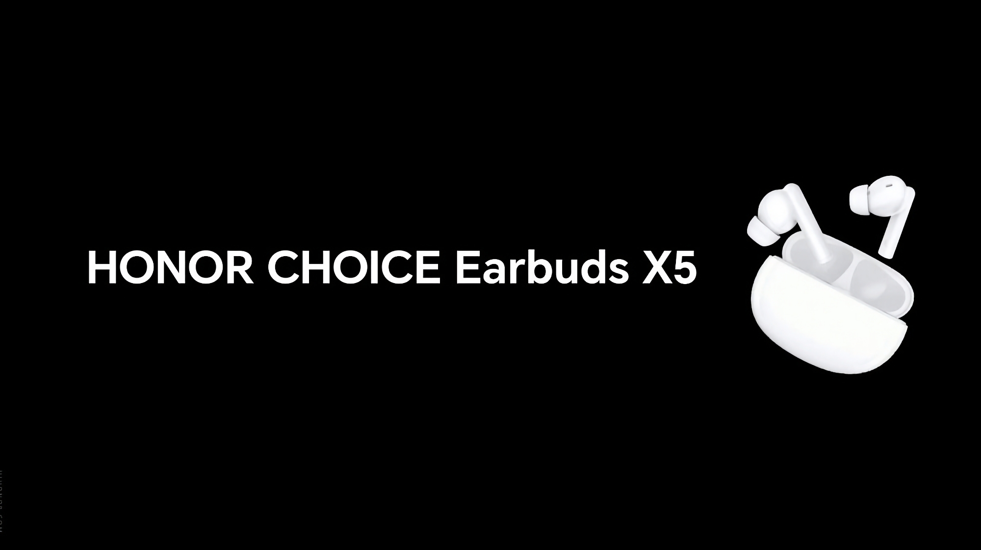 Honor lanserar Choice Earbuds X5 med ANC, Bluetooth 5.3, spelläge och upp till 35 timmars batteritid för 25 USD