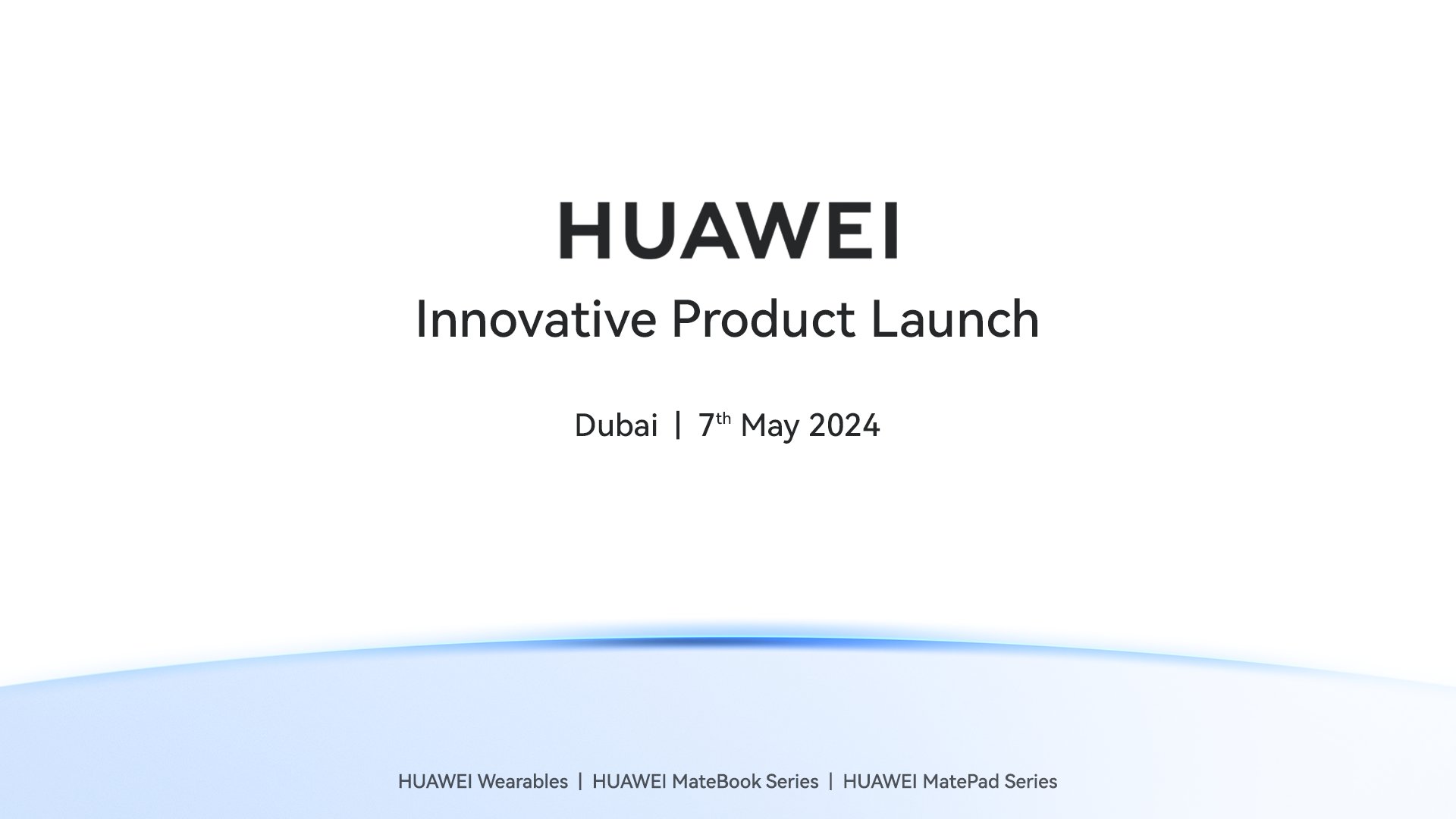 Huawei kommer att hålla en global presentation den 7 maj och väntar på lanseringen av Watch Fit 3, MateBook X Pro 2024 och den nya MatePad-serien