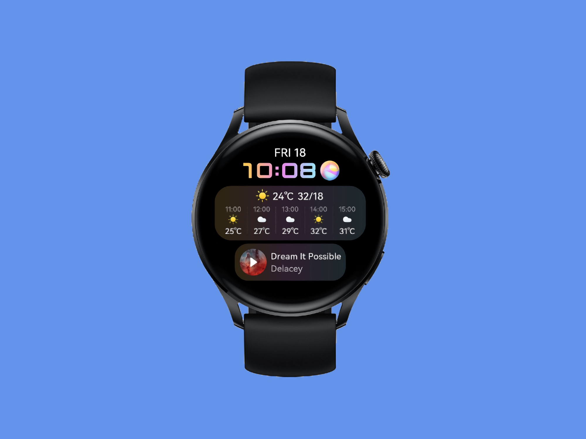 Huawei Watch 3 Active började ta emot den nya mjukvaruversionen