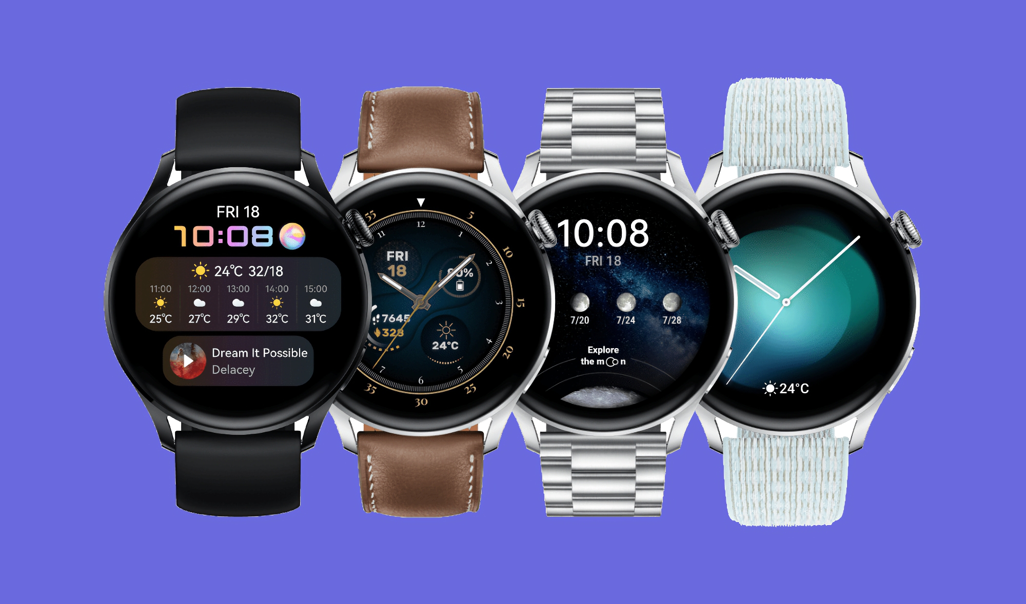 Huawei Watch 3 och Huawei Watch 3 Pro har börjat ta emot en ny mjukvaruuppdatering på den globala marknaden