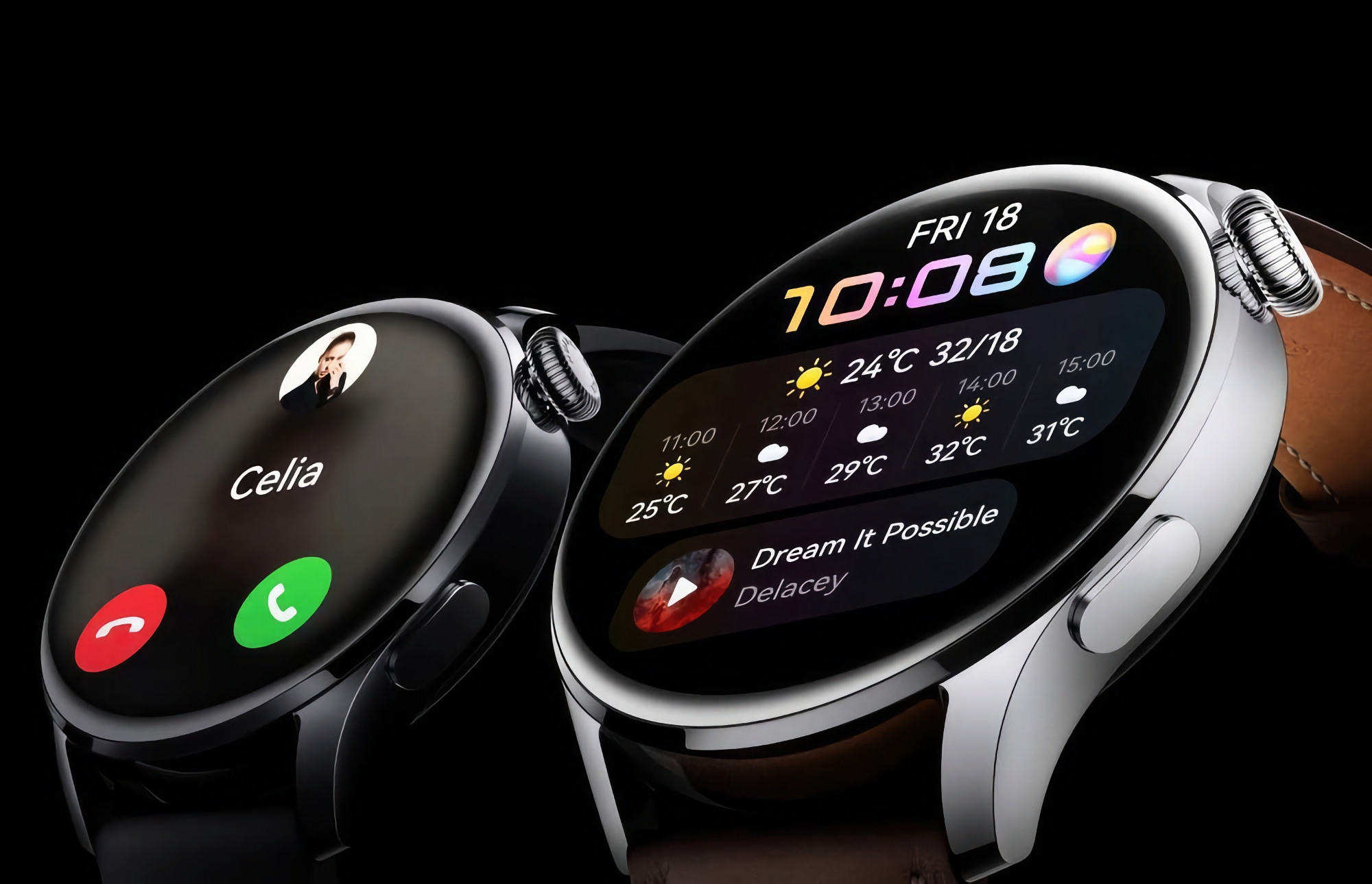 Huawei Watch 4 med mjukvaruuppdatering fick nya funktioner och urtavlor