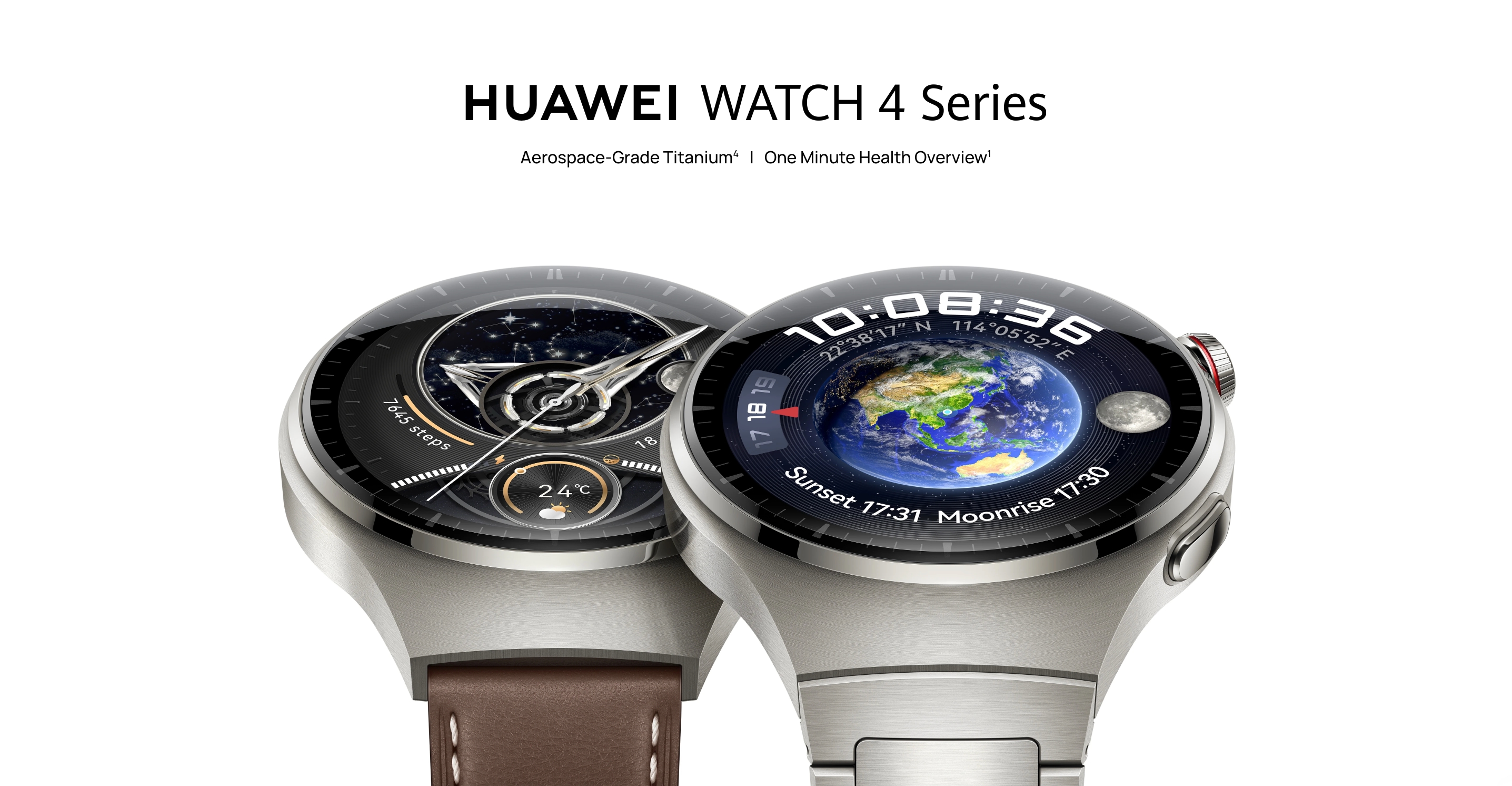 Huawei Watch 4 och Huawei Watch 4 Pro debuterar i Europa