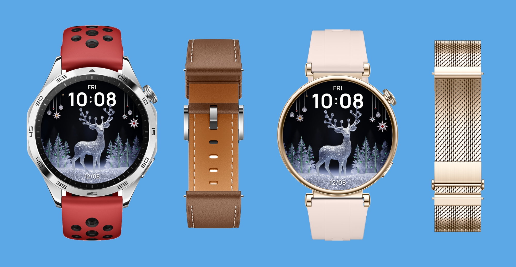 Huawei Watch GT 4 Christmas Edition har gjort sin debut i Europa