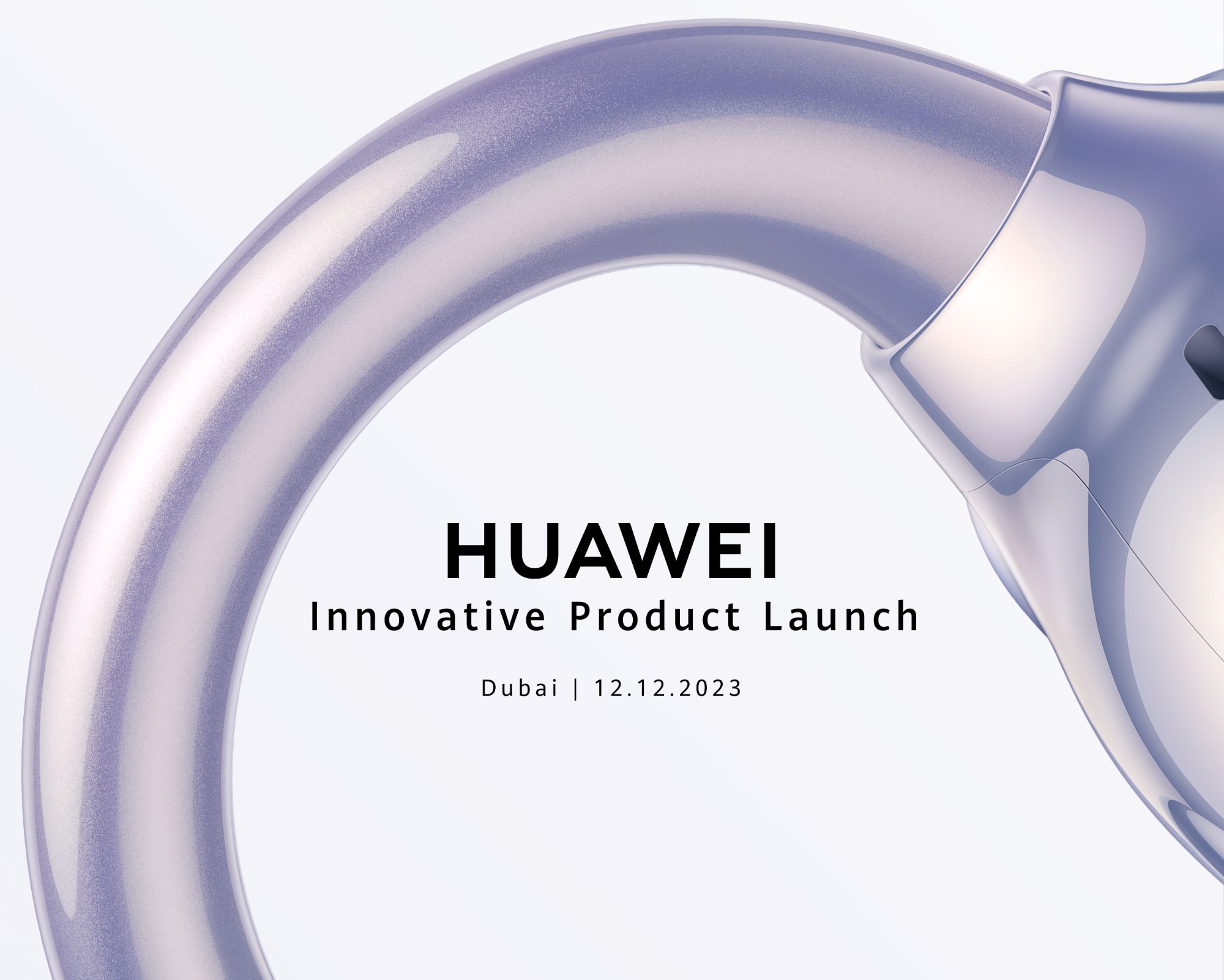 Huawei kommer att presentera nya trådlösa hörlurar på den globala marknaden den 12 december