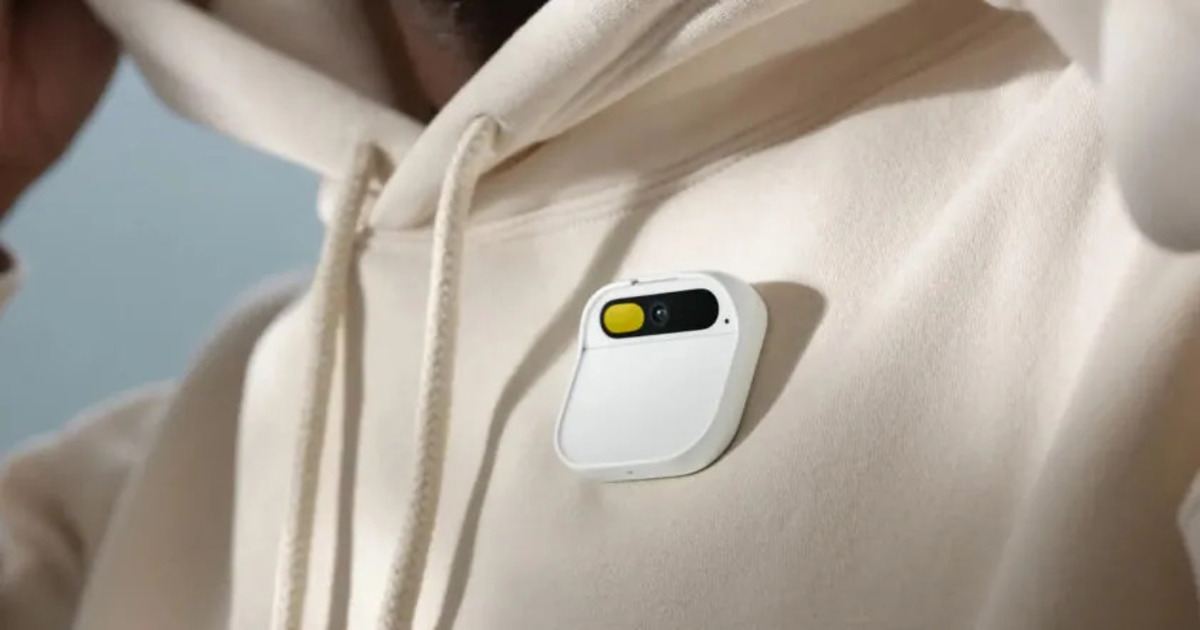 Ny mänsklig gadget Pin: Artificiell intelligens utan telefon 