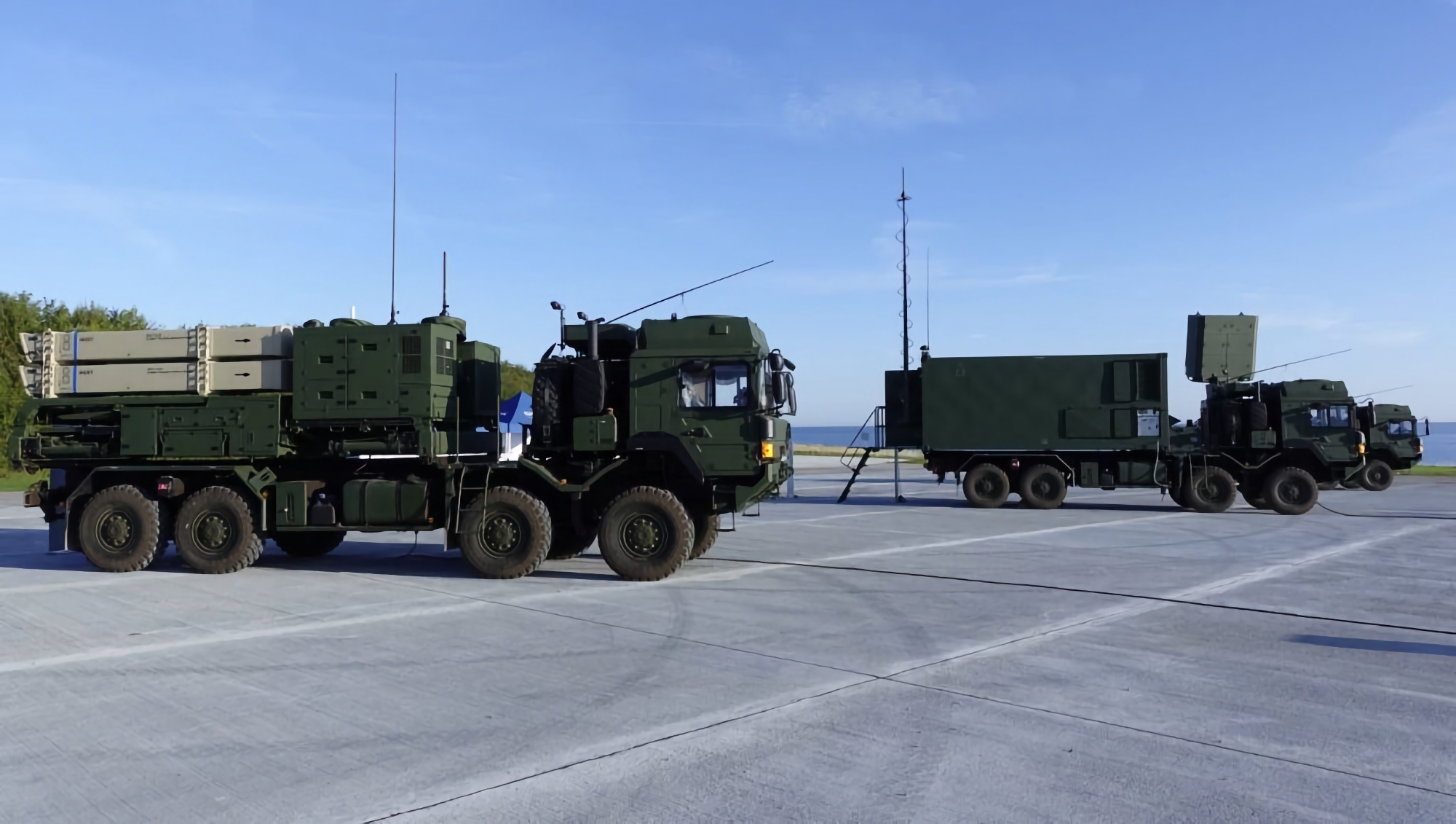 Tyskland överför ytterligare IRIS T-SLM luftvärnssystem och andra vapen till ett värde av 1,3 miljarder euro till Ukraina