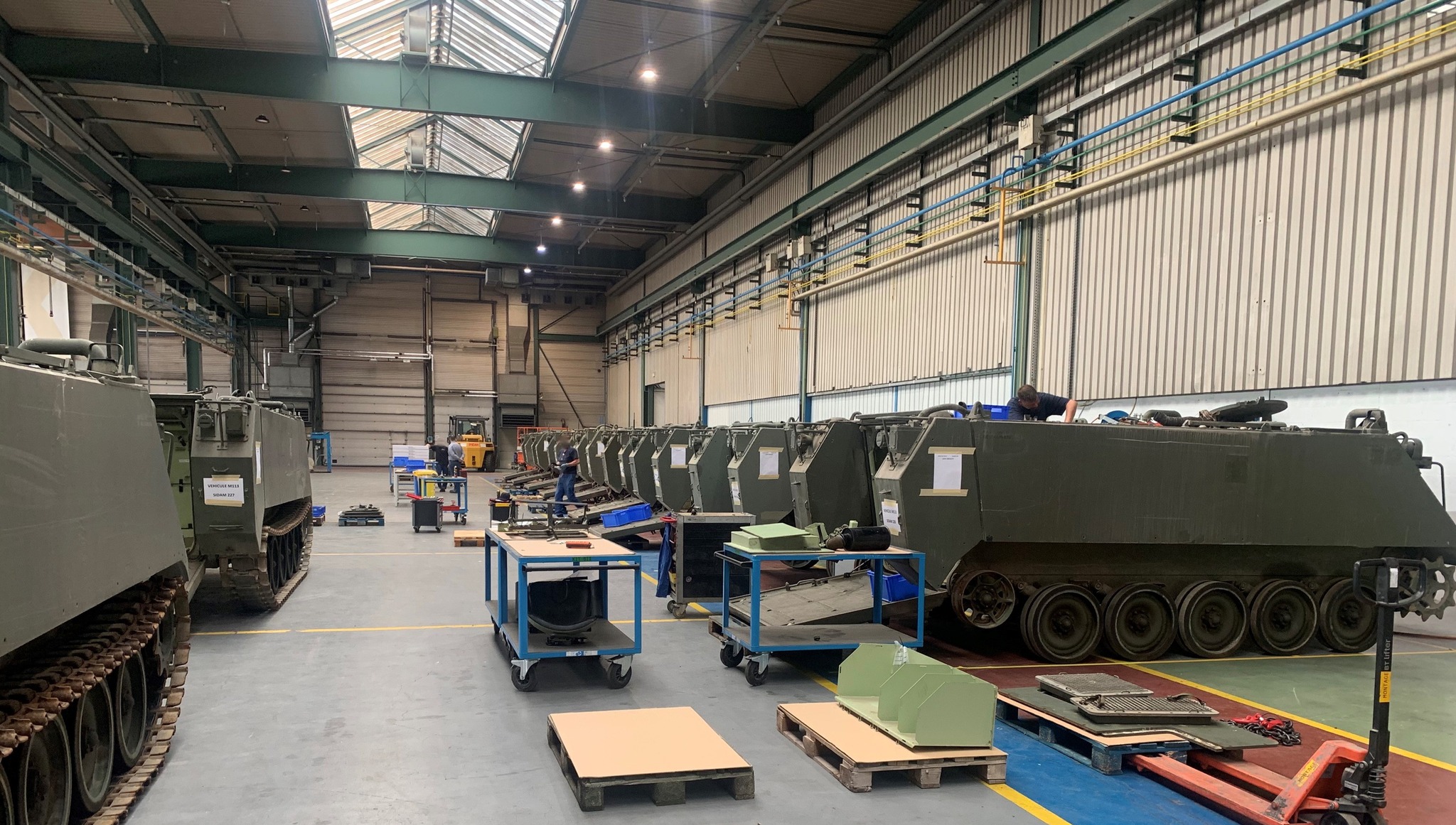 Det belgiska företaget John Cockerill moderniserar M113 pansarfordon för Ukrainas väpnade styrkor