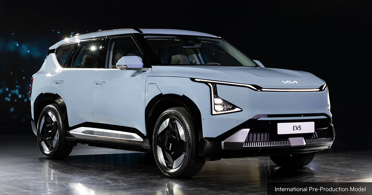 Den elektriska Kia EV5 kommer att säljas i Kanada, men inte i USA
