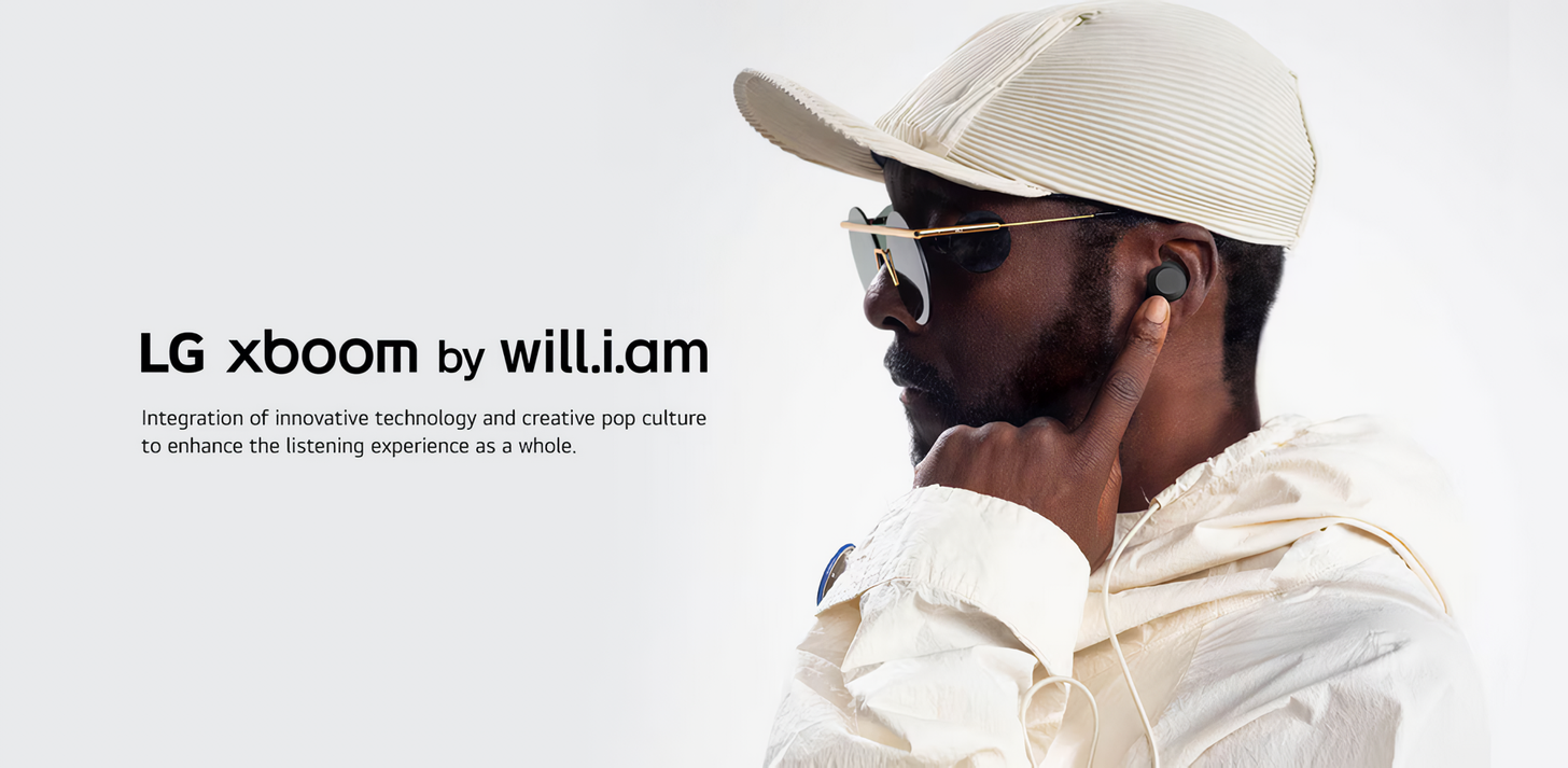 LG och will.i.am presenterar en ny produkt: xBOOM Buds hörlurar!