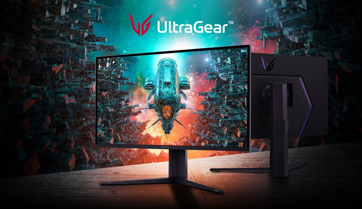 LG UltraGear 32GQ950P - 4K-spelmonitor med 144/160Hz bildfrekvens och HDMI 2.1 för 1199