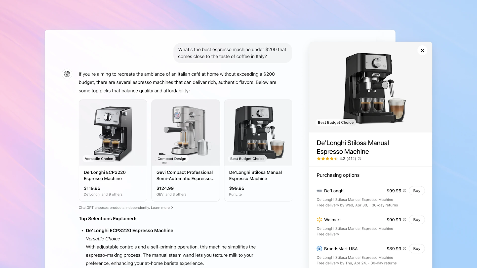 ChatGPT-uppdatering: din personliga guide till shoppingvärlden med priser och recensioner