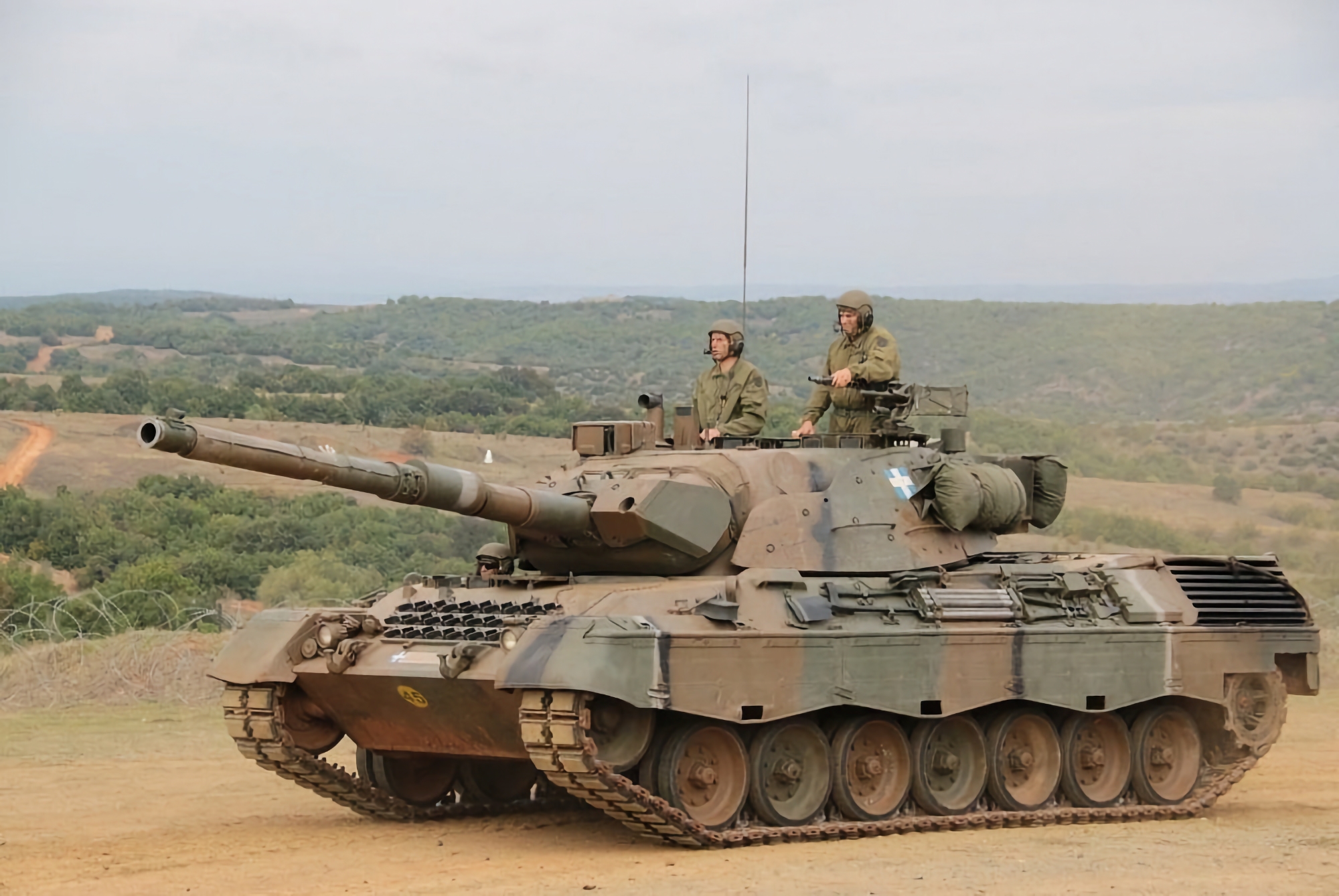 Ukraina kan få cirka 100 Leopard 1-stridsvagnar från Grekland