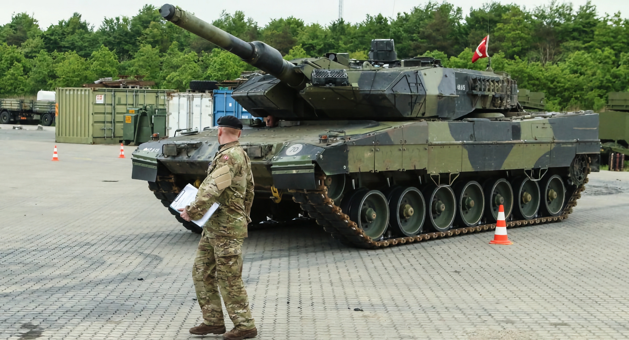 Ukrainas försvarsminister: AFU får cirka 60 Leopard 2-stridsvagnar från partners