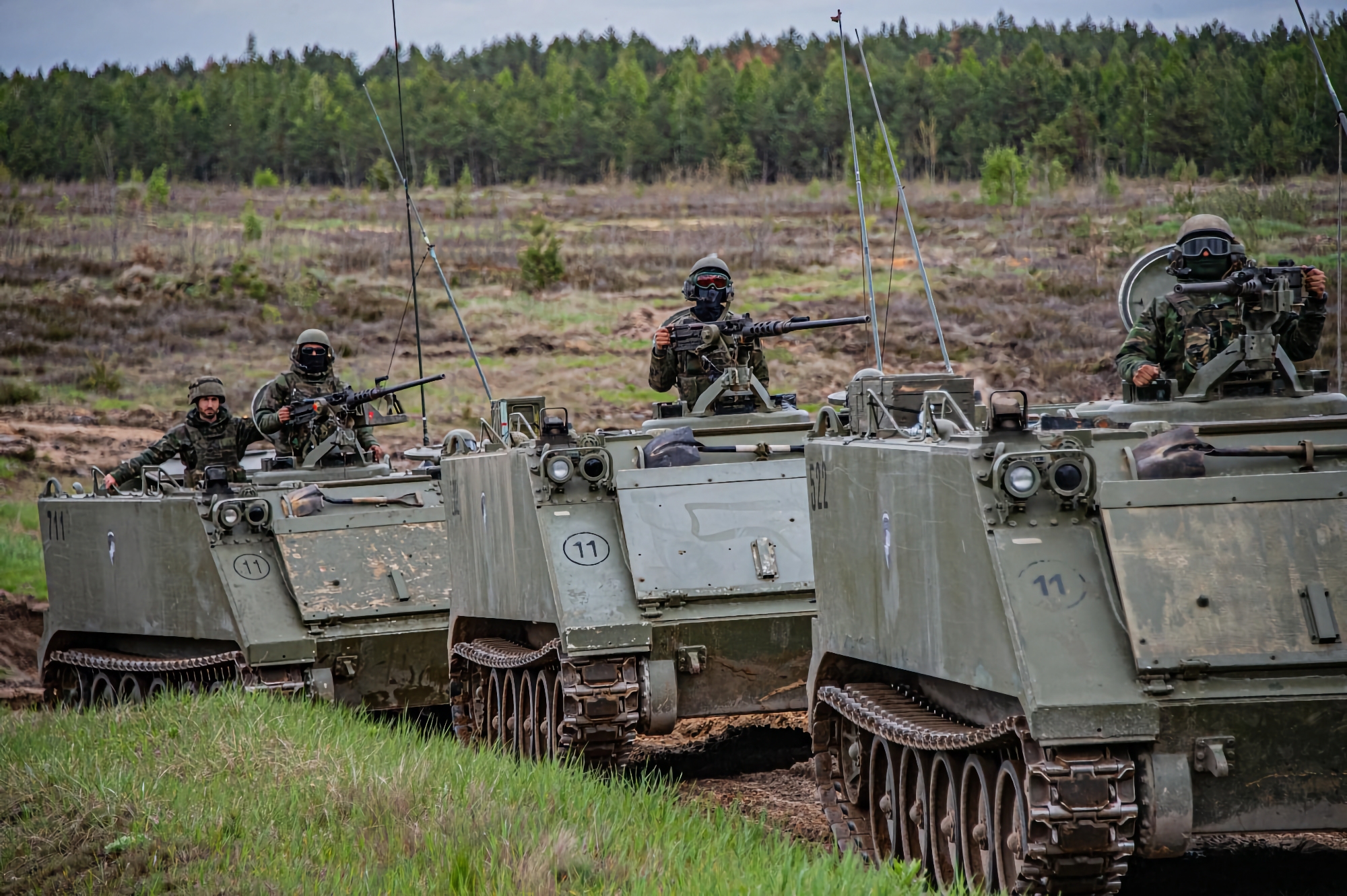 Belgien, Nederländerna och Luxemburg kommer att överföra M113 pansarfordon med fjärrstyrda vapensystem till AFU.