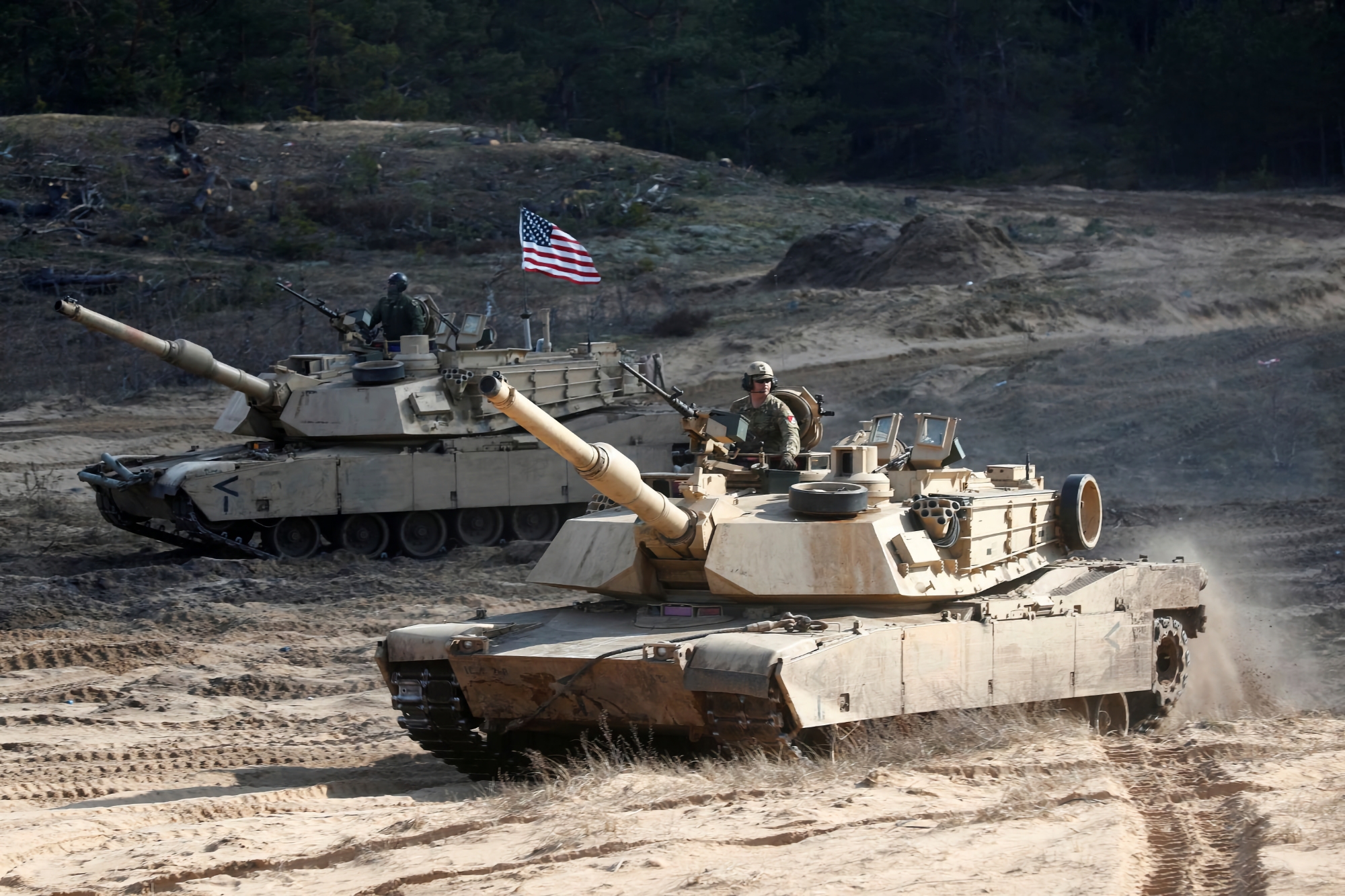 New York Times: Ukraina mottog den första omgången amerikanska M1 Abrams stridsvagnar