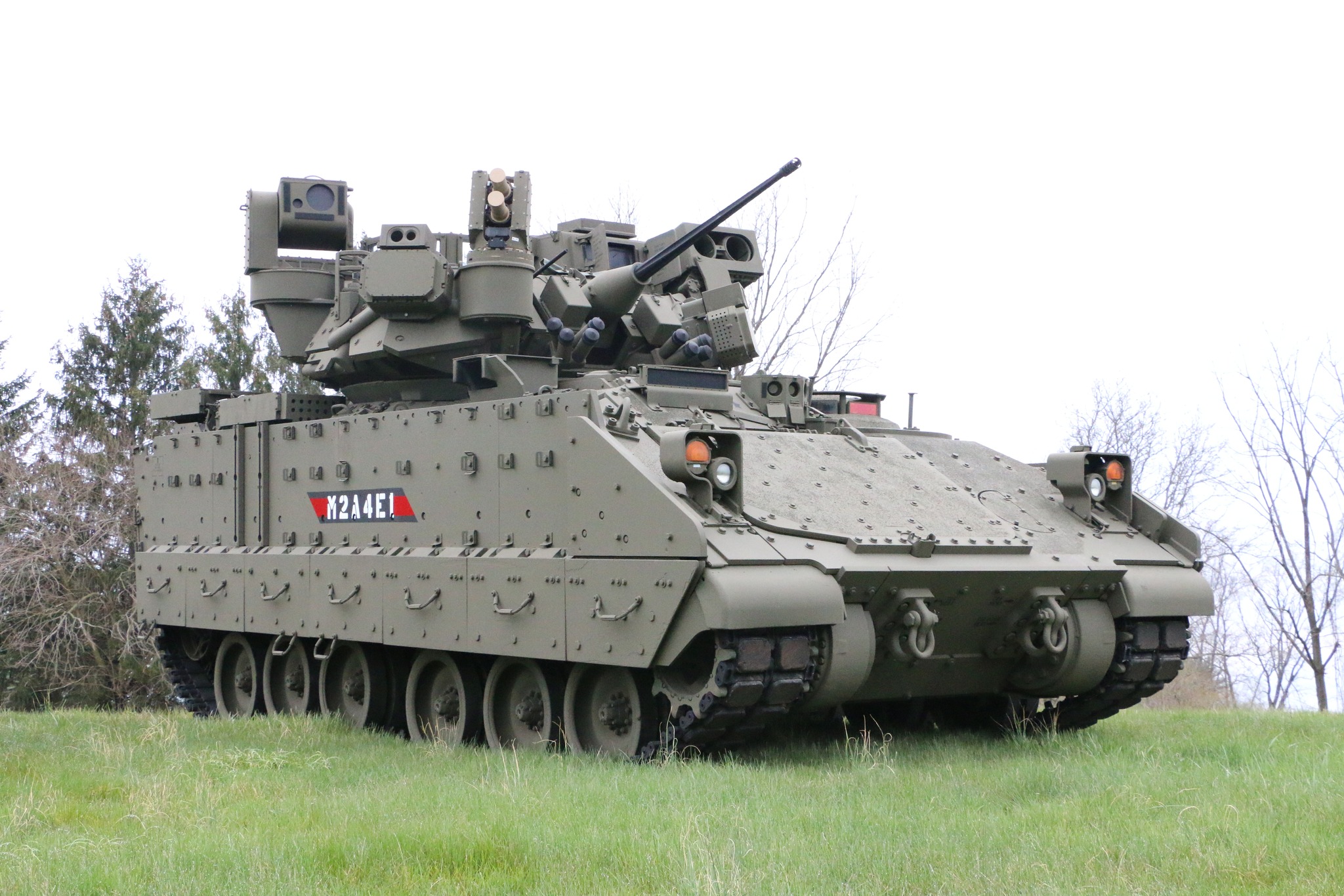USA kommer att köpa Bradley infanteristridsfordon i en ny M2A4E1-variant med förbättrade styr- och försvarssystem