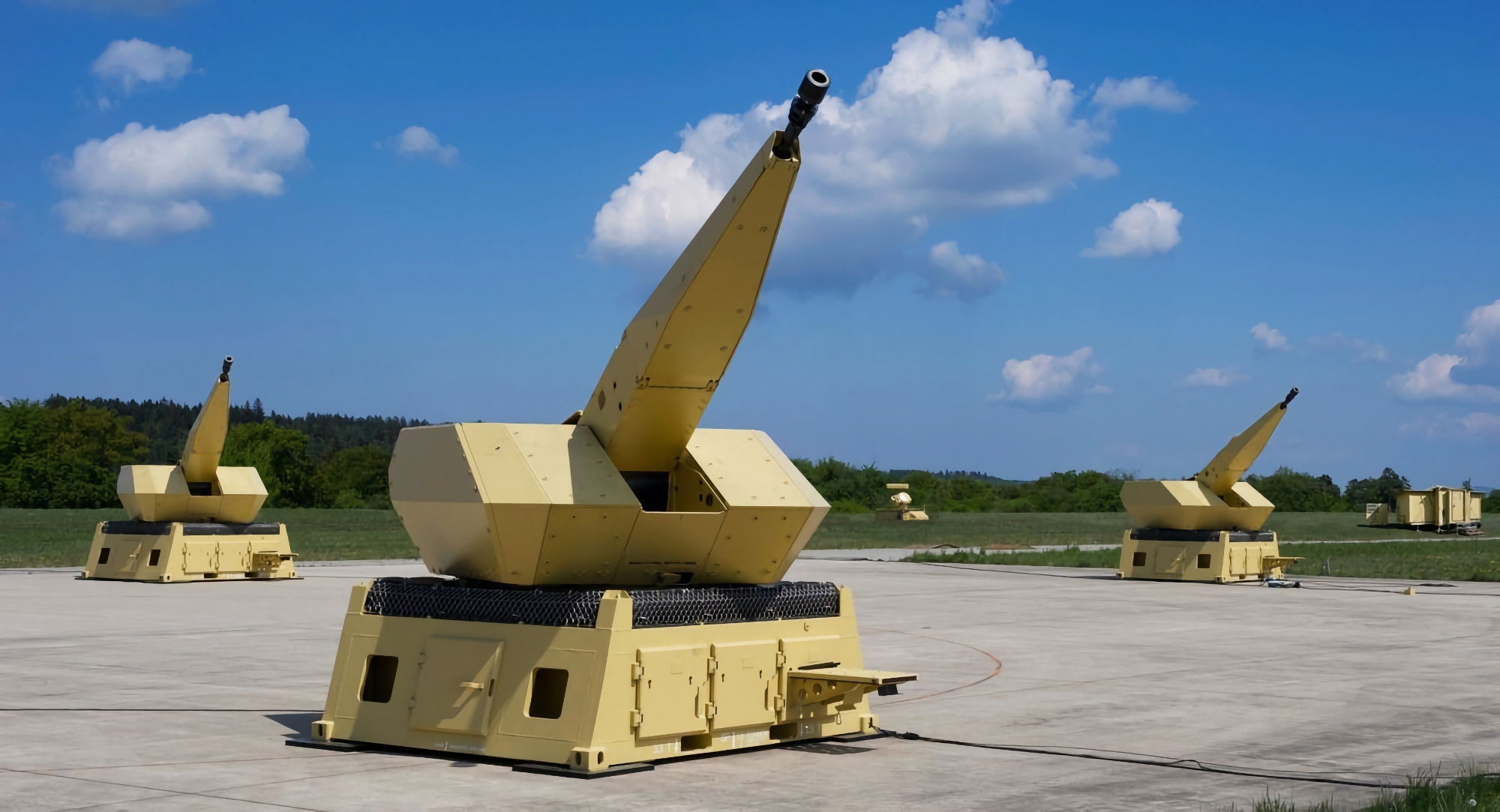 Tyskland överlämnar MANTIS luftvärnssystem till Slovakien för placering vid gränsen mot Ukraina