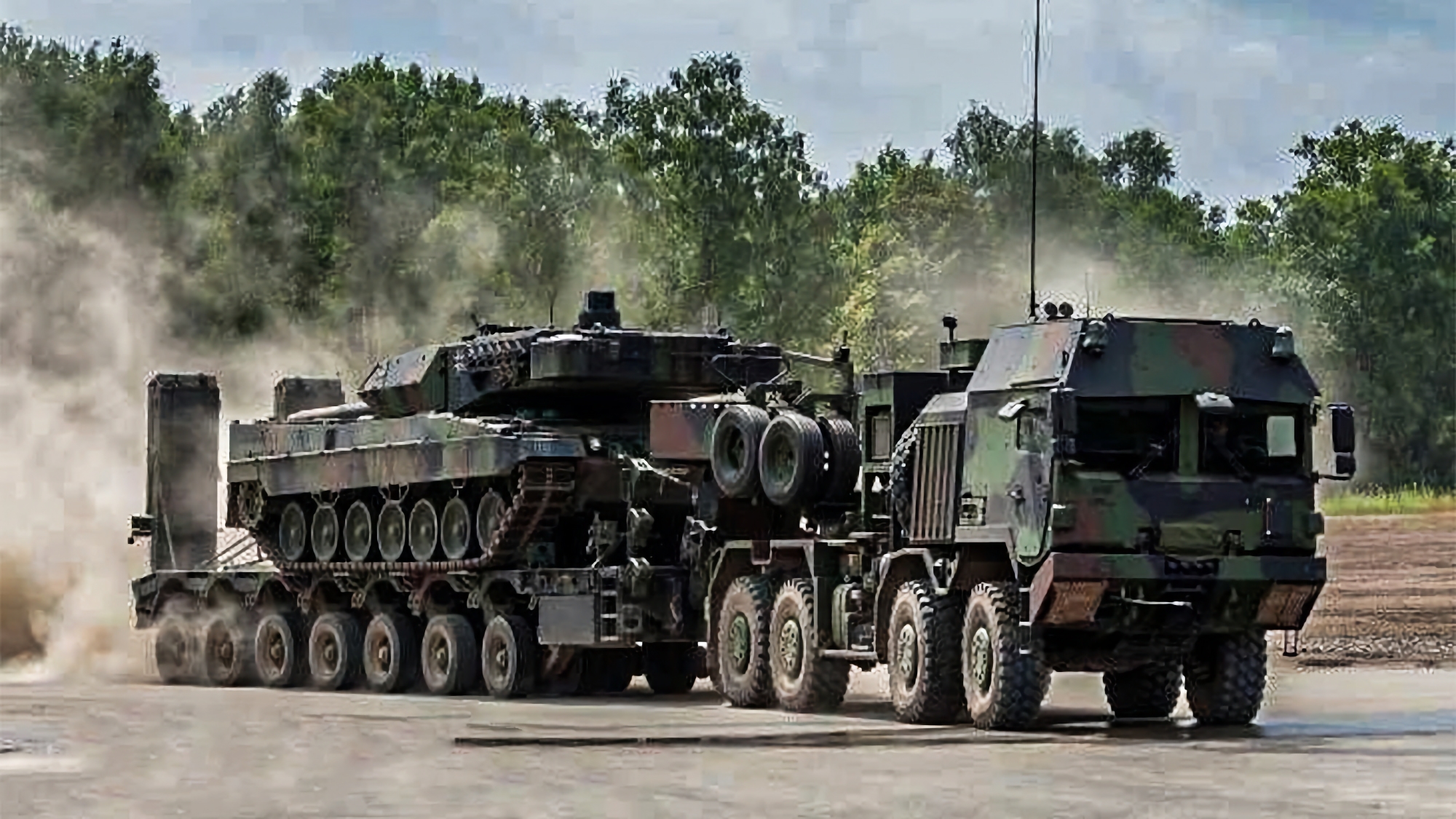 Tyskland donerar BIBER-läggare, 2A1 Dachs pansarfordon, MAN HX81-traktorer och annan militär utrustning till AFU