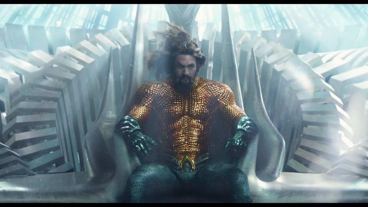 En ny internationell trailer för "Aquaman 2" har släppts, med nya bilder och en titt på nivån av specialeffekter