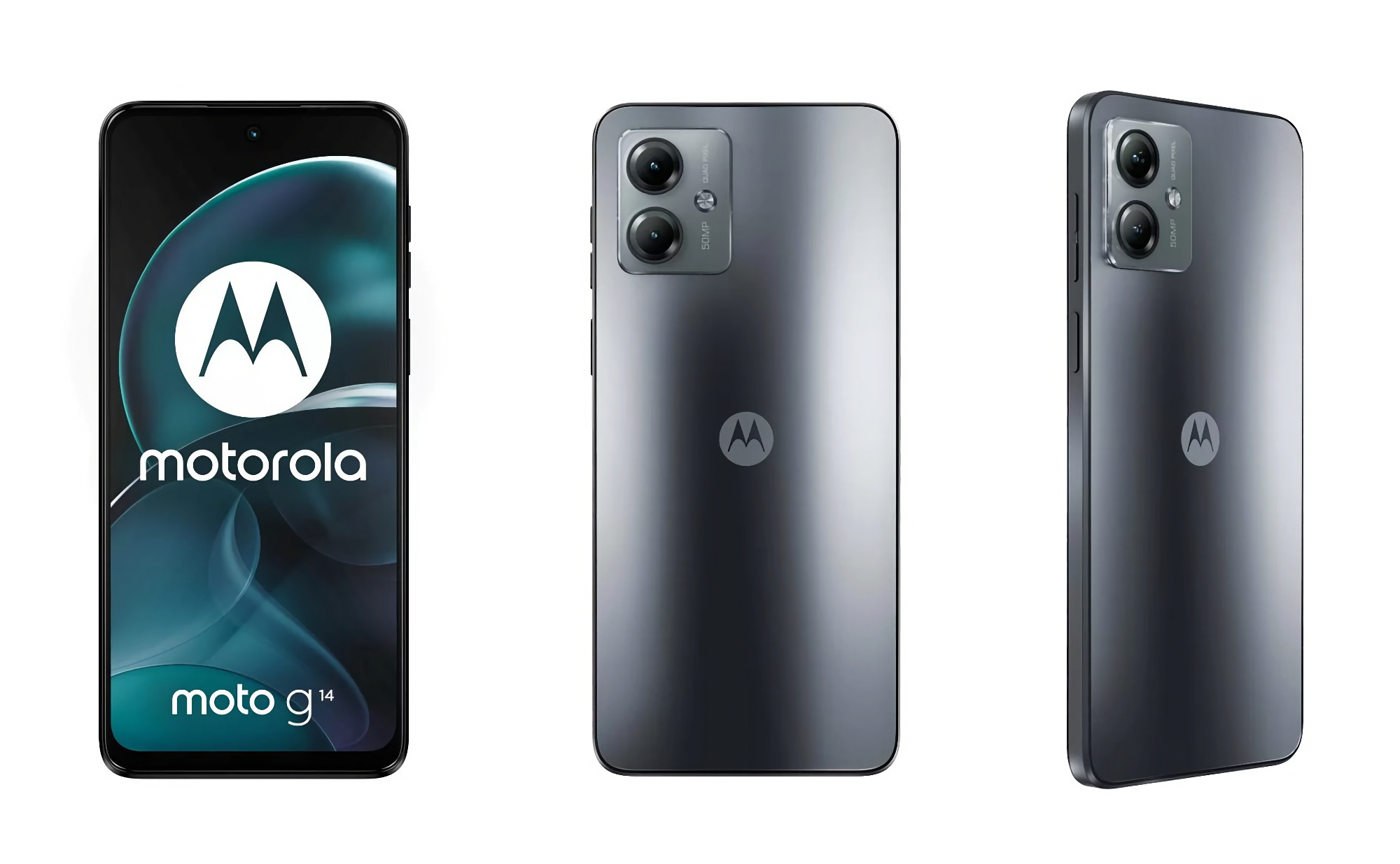 En insider har publicerat bilder, specifikationer och pris för Moto G14 smartphone i Europa