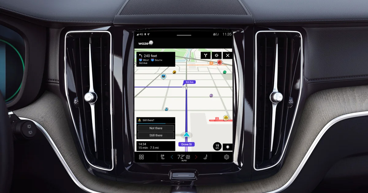 Waze integrerat i Volvo XC60: nya navigeringsalternativ