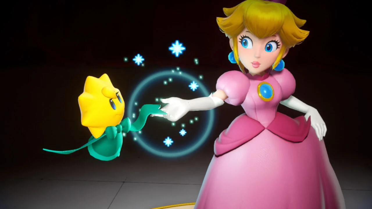 Nintendo visade en kort teaser av ett nytt spel med Princess Peach